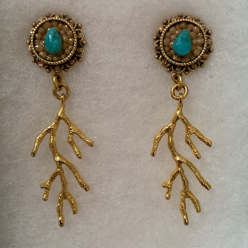 NEW Mustard Seed Dangle Earrings